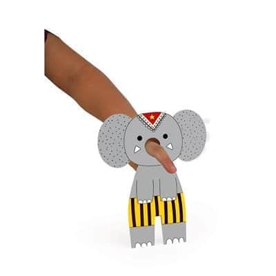 צביעת בובות אצבע