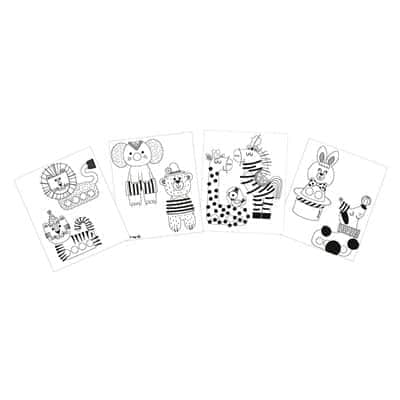 צביעת בובות אצבע