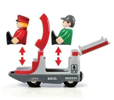 רכבת נוסעים עם שני דמויות|בריו BRIO