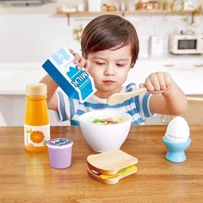 משחק דמיון באוכל ארוחת בוקר מזינה | HAPE