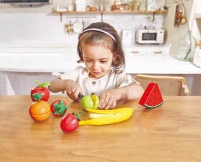 משחק דמיון באוכל-פירות בריאים לחיתוך| HAPE