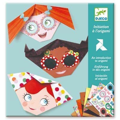 יצירה - אוריגאמי פרצופים יפים | Djeco