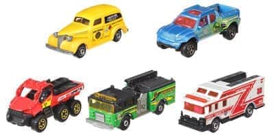 מארז 5 מכוניות | מאטצ' בוקס | Matchbox