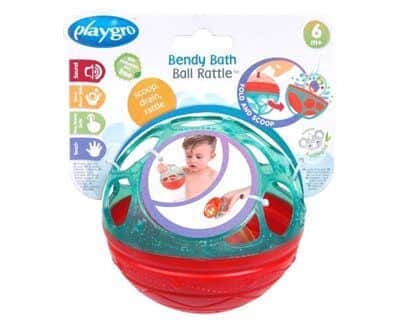 כדור גמיש +רעשן לאמבטיה | פלייגרו
