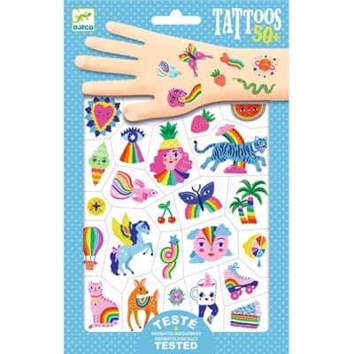 קעקועים - קשתות צבעוניות |DJECO