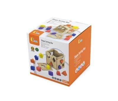 קוביית עץ התאם צורה- חברת ויגה