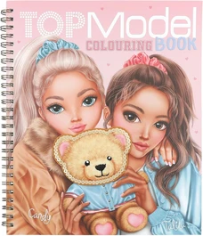 חוברת צביעה פאייטים דובי | TOP MODEL
