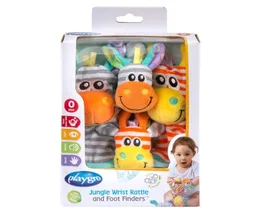 סט רעשן עם צמיד יד ורגל לתינוק Playgro