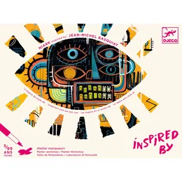 יצירה בהשראת אמנים - בסקיה טושים Djeco