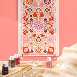 סדנת אמן 11- ציור על משי Djeco