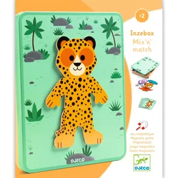 מגנטים אינ-זה-בוקס - חיות מעורבבות | Djeco