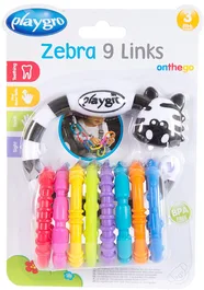 נשכן זברה 9 טבעות Playgro