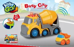 משאית מערבל בטון הראשונה שלי