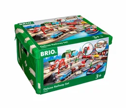 סט רכבות ומסלול דלוקס | BRIO