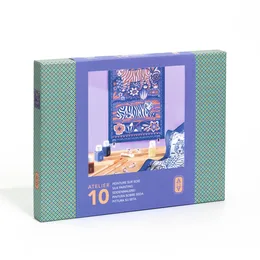 סדנת אמן 10 - ציור על משי | Djeco