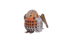 ציפור אדום חזה להרכבה | MAKEBUG
