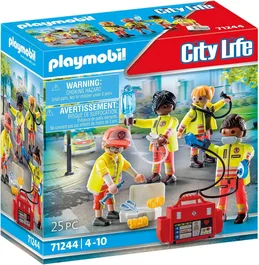 בית חולים: צוות פאראמדיקים ודפיברילטור 71244 | פליימוביל