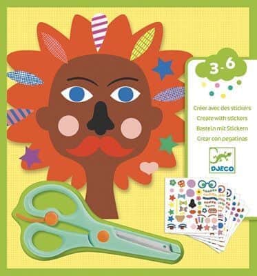 יצירה - תספורות עם מספריים | Djeco