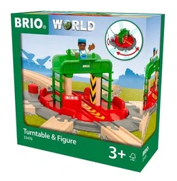 מסוף לרכבת עם 7 מסלולים שונים ודמויות | בריו BRIO