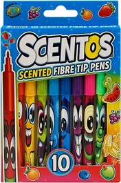 10 טושים דקים ריחניים | SCENTOS