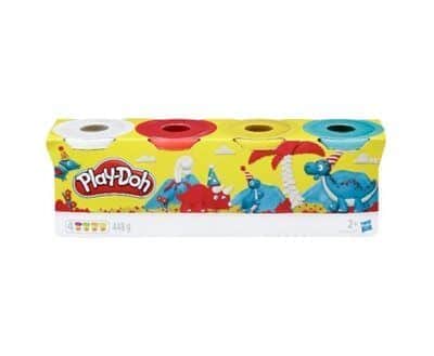 פליידו play-doh | מילוי 4 צבעים קלאסי