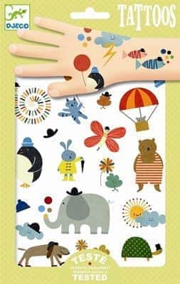 קעקועים- חיות פיל | Djeco