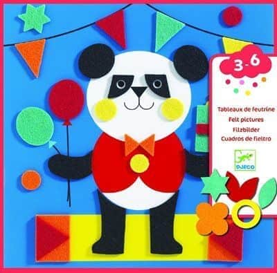 יצירה קטנטנים - הדבקה חיות חמודות |Djeco