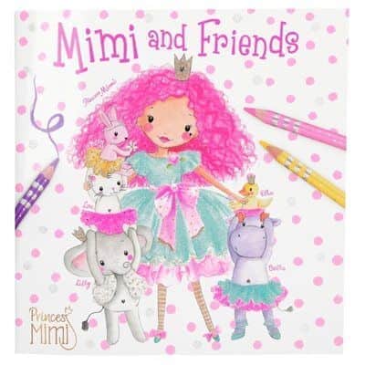 טופ מודל I הנסיכה מימי חוברת צביעה