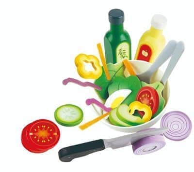 משחק דמיון באוכל - סלט ירקות הגינה | HAPE