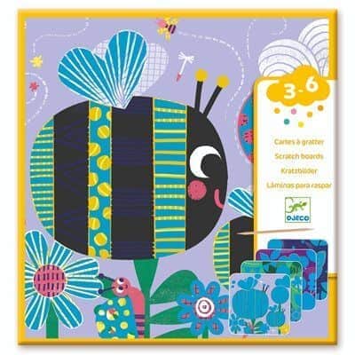 יצירה לקטנים - חריטה חרקים |Djeco
