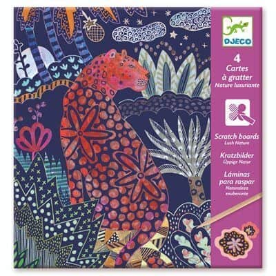 יצירה חריטה - טבע סמוק |Djeco